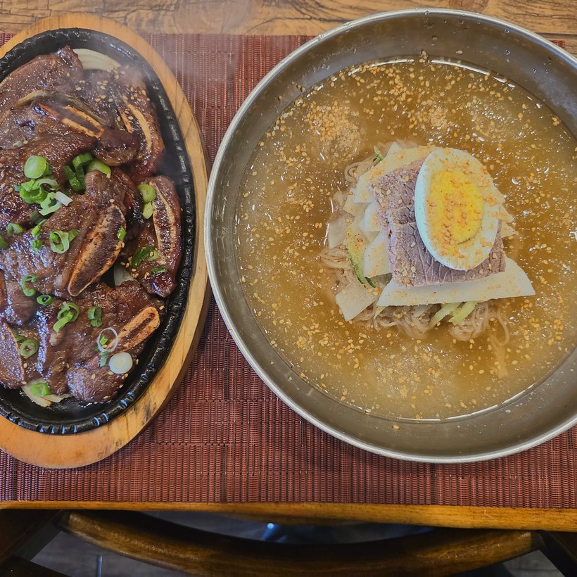 갈비냉면정식